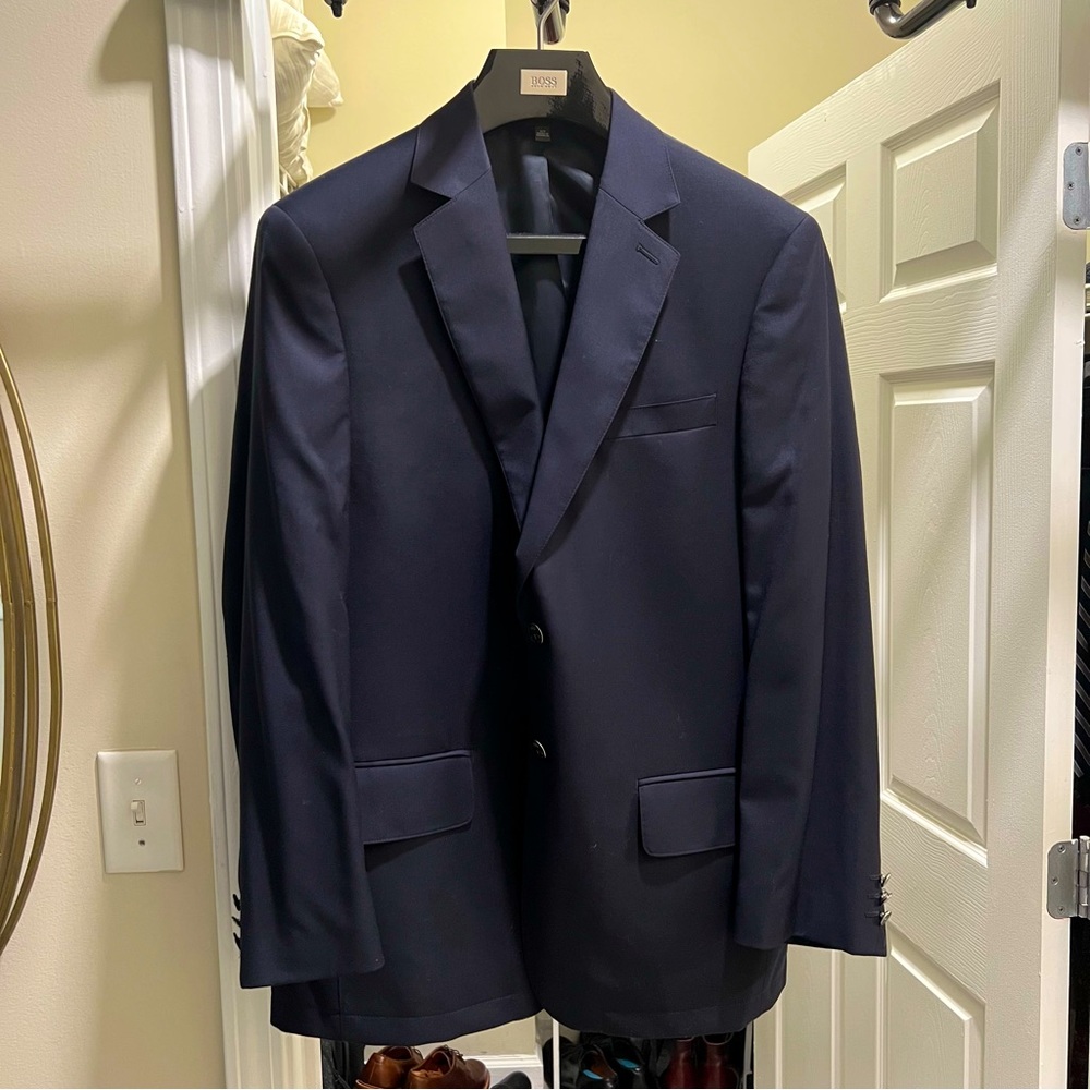 ORVIS Wool Travel Blazer, Dark Navy - 42 Regular